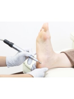 角質ケアができるサロン