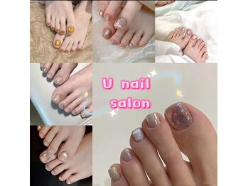 ユー(U)の写真/高技術×スピード×丁寧ケアで満足度◎お仕事上ハンドネイルが出来ない方もフットなら存分に楽しめる★
