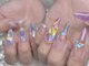ジュウェル 宜野湾店(Nail Salon Jewel)の写真/ジェル素材チップで自爪にも優しく、短い施術時間での長さ出しが可能◎高技術サロン☆是非お越しください♪