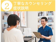 おざき鍼灸接骨院 渋見院/【流れ2】丁寧なカウンセリング