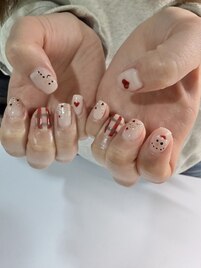 クリスマスネイル