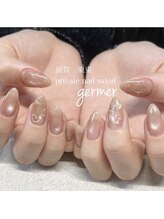 ジェルメ(germer)/マグネットにぷっくりハート