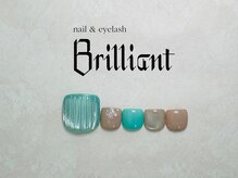 ネイルアンドまつげエクステのお店 ブリリアント 草加(Brilliant)/Foot 　定額9900円コース