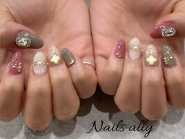 ヴァンクリ×リング×ツイード