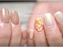 ネイルサロンアンドスクール エーアール(AR)/アシンメトリーネイル☆