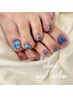 ～foot～デザインネイル　¥8260～