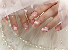 チャロム(Charom)/キラキラチークネイル