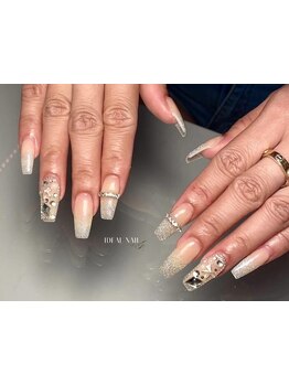 長さ出しのできるサロン