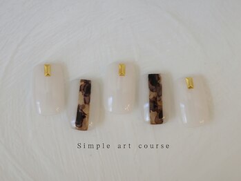 エン ダイカンヤマ(En'e daikanyama)/定額/シンプルアートコース♪