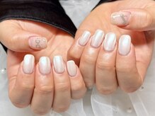 ハズグラスネイル(Haze Grass nail)/メガネ＆ヒール