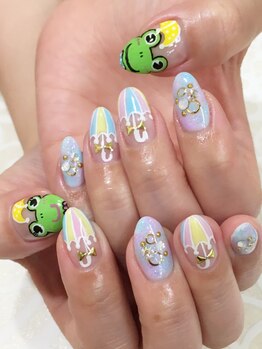ビービーネイル(BB)/かえるちゃんネイル