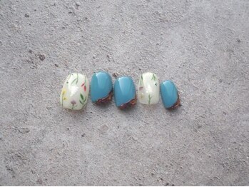 ニコルネイル(nicole nail)/定額 フラワーデザイン￥11000