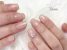 バイオアシス 麻布十番(by Oasis)/偏光パールベージュフレンチ