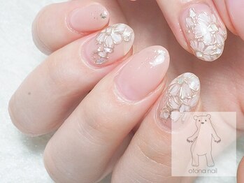 オトナネイル(otona nail)/フラワーアクセサリーネイル