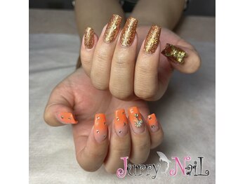 グラデーション×ラメ