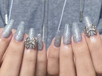 ウサギネイル 新大久保店(usagi nail)/リボンネイル