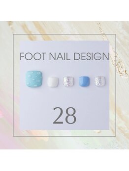 はあとねいる 東武宇都宮駅前店/Foot nail design 28