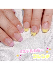 パステルカラー♪