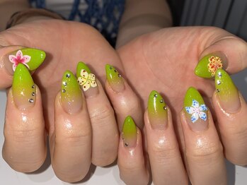 ウォル トウキョウ 渋谷(WOL TOKYO)/常夏ネイル☆☆