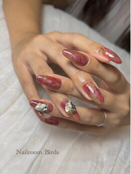 バーズ(Birds)/ぶどうカラーネイル