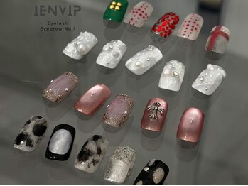 イエン ヴィップ 広瀬通店(IEN VIP)の写真/なりたい雰囲気に合わせてご提案♪冬限定デザインも人気☆フォルムと持ちにこだわりあり◎