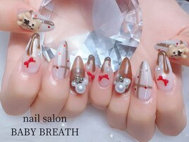 持ち込み☆バレンタインネイル