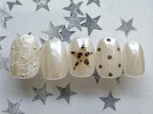 ジェミーネイル エビス(Jemiy nail ebisu)/レオパード星レース9480yen