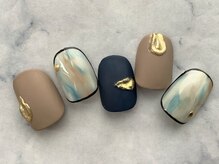 ホームネイルサロン 戸田 ミハ フルーラ(Home Nail Salon Mija Flura)/ ニュアンス　I493N☆
