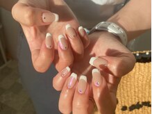 シェリーラメール 池袋店(cherie la mer)/オーロラカラーフレンチ