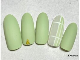 定額ネイル　6600円　B‐021