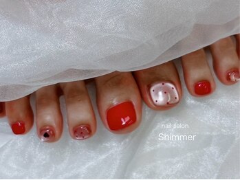 シマー(Shimmer)/フットアートやり放題