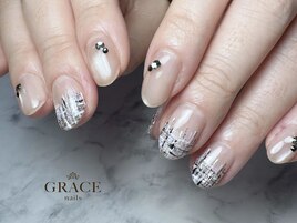 ツイード×マグネット