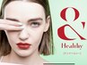 【新技法】& healthy エクステパーマ フラットラッシュ120本 90分 ￥8000