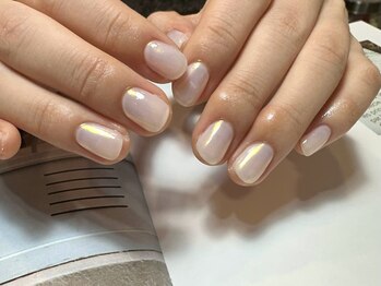 デューネイルスタジオ(dew nail studio)/ホワイトミラー