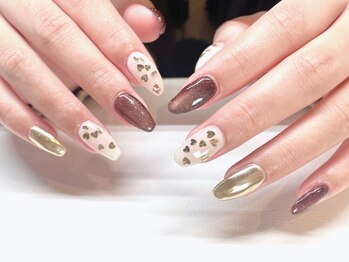 ジョアネイル(JOA Nail)/ハートホロ*マグフラ*ミラー