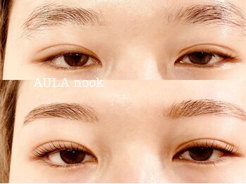 アウラヌック(AULA nook)/眉毛wax&まつげパーマセット