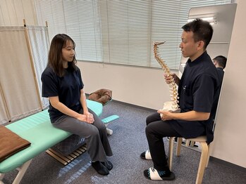 ジェーズメディカル整体院 西梅田院(J'Sメディカル整体院)/2)丁寧カウンセリング｜肩こり