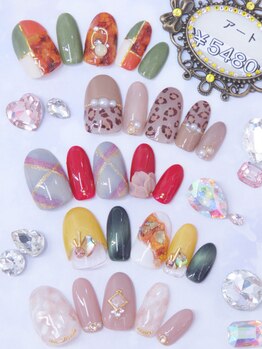 ネイルンデコ (Nailn Deco)/アート Select Nail ¥5480