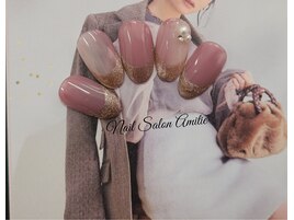 縦グラデーション×大人上品綺麗