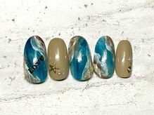 スーン(S∞N)/選べるデザイン定額ネイル￥7980