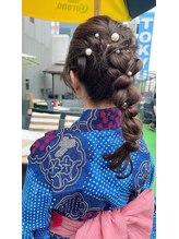 ハッピーアリスター(HAPPY ALISTER)/ヘアセット☆編み下ろしアレンジ