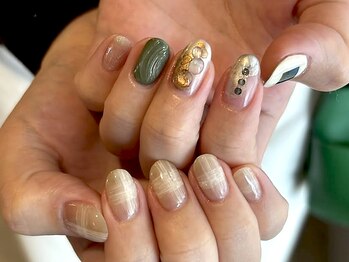 ネイル アトリエ フイユ イセサキ(Nail atelier Feuill isesaki)/design full