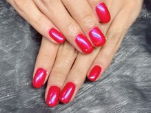 アイリスネイル 大塚(Iris Nail)/ミラー／オーロラワンカラー