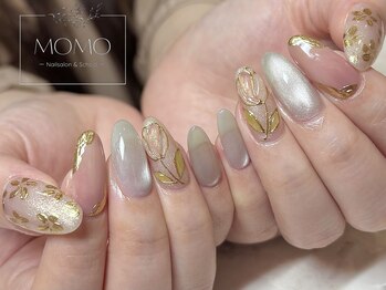 モモ(MOMO)/《チューリップ☆定額アート》