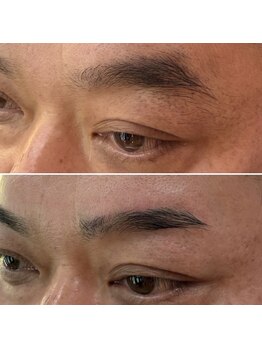 “PEPPU” eyebrow 中目黒【ペップー】［メンズ眉毛サロン・メンズアイブロウ］/【メンズ眉毛】ソフトアーチ