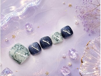 アルネネイル(Alune nail)の写真/フラッシュから定額まで♪理想のフットネイル