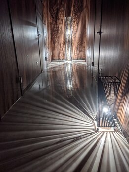 アジアンリラクゼーションヴィラ 徳島藍住インター店(asian relaxation villa)/店内廊下の様子