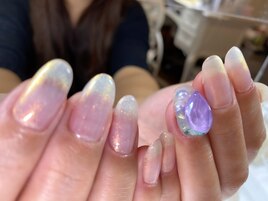 【ネイル】ビジューネイル