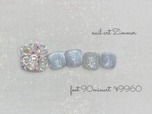 ネイルアート ジマー/foot 90minart ¥9960