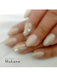 Winter*ゴールドグラデ